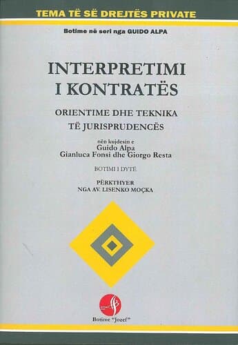 Interpretimi I Kontrates Orientime Dhe Teknika Te Jurisprudences