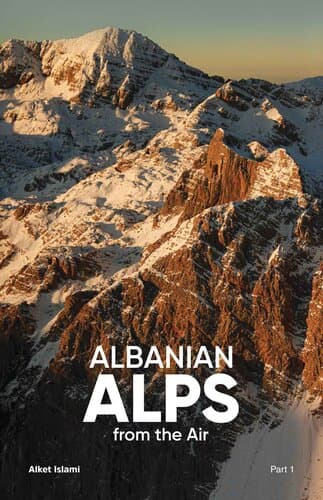 Albanian Alps From The Air