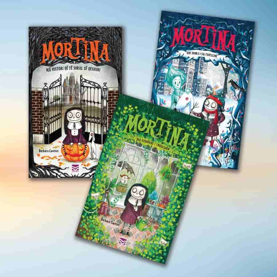 Historite e vajzes-zombi Mortina – set me 3 libra
