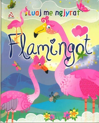 Luaj Me Ngjyrat Flamingot Blu