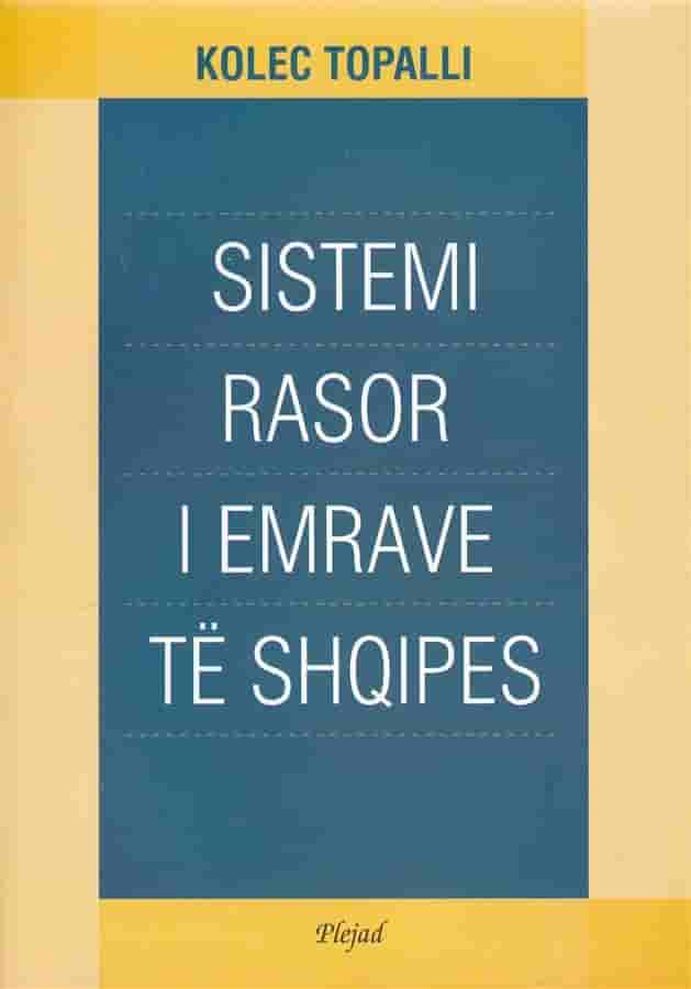 Sistemi fjolor i Gjuhes Shqipe