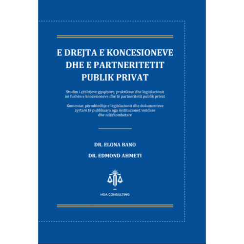 E Drejta E Koncensioneve Dhe E Partneritetit Publik Privat