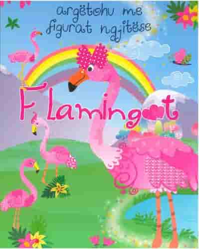 Argetohu Me Figurat Ngjitese Flamingot